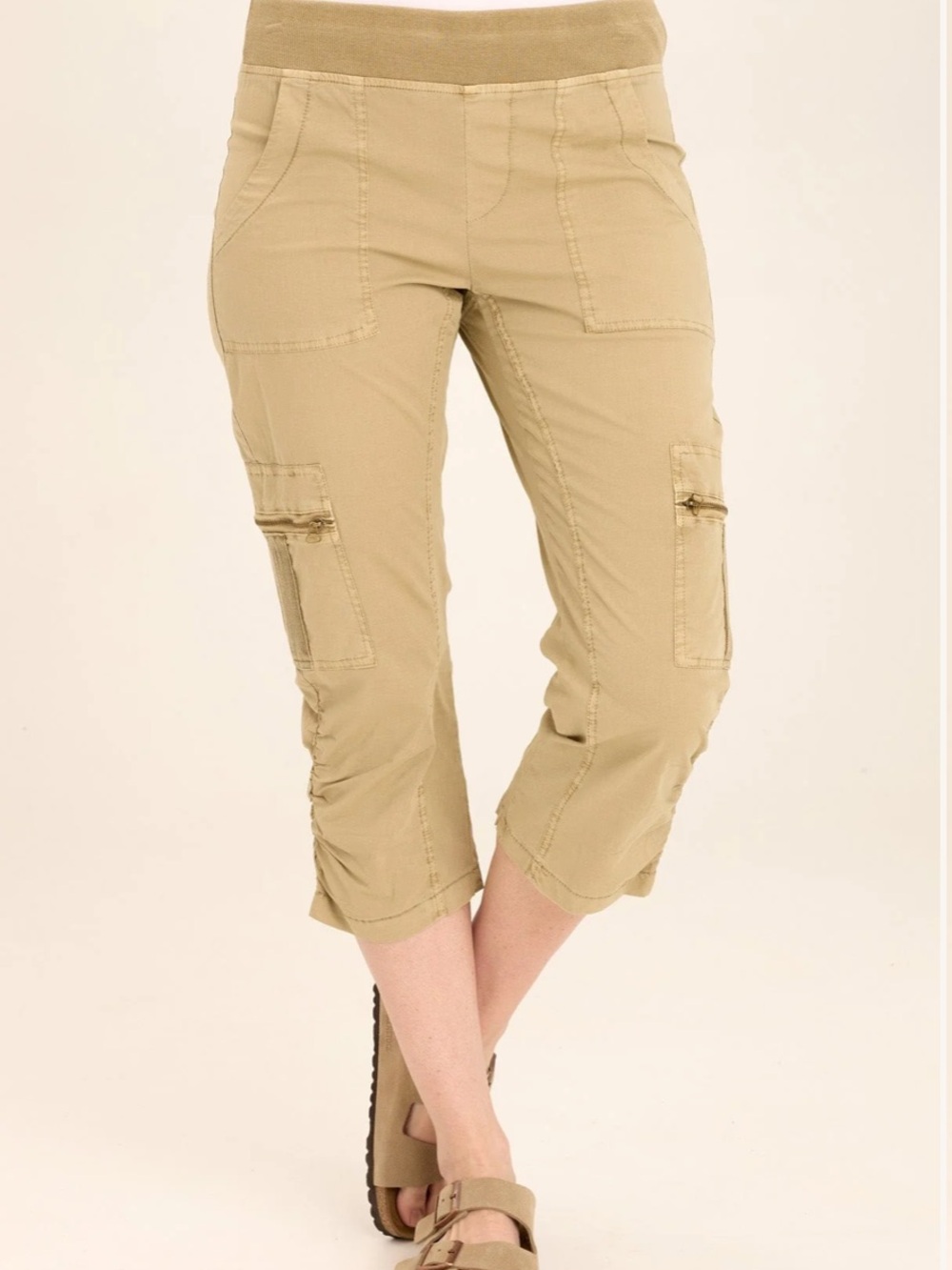 Wearables Nadia XS Tan Capris Hiking